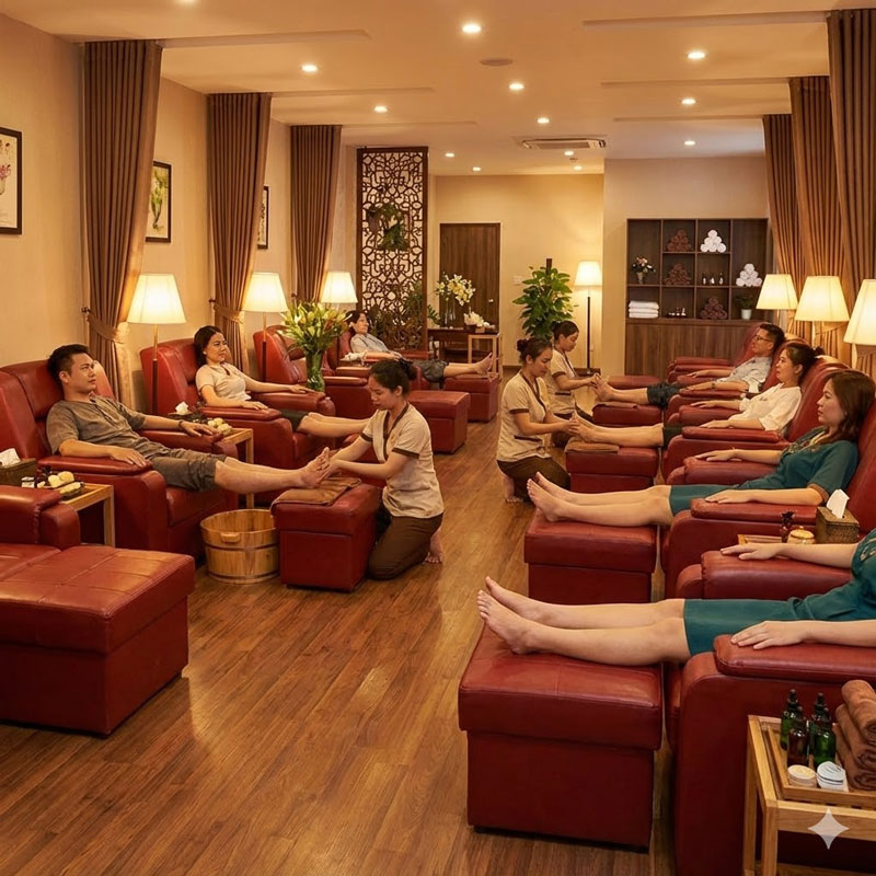 Ghế massage foot cố định FM-04