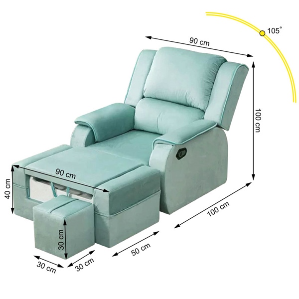 ghế massage chân nâng điện